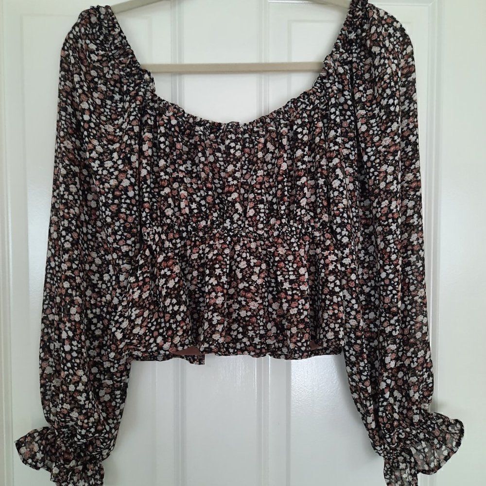 Dress Forum Button Up Crop Top size S‎ - Picture 4 of 8